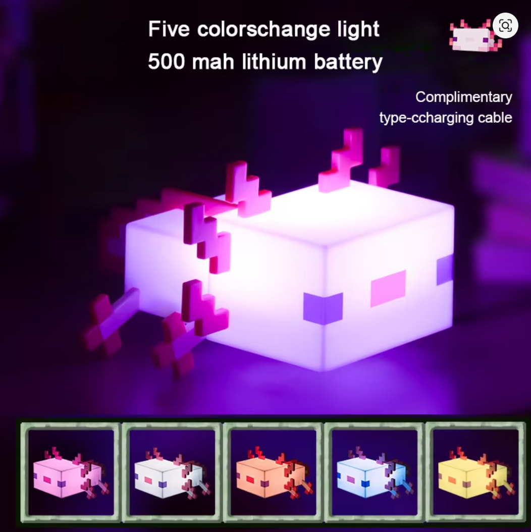 Minecraft Oxolot lamp