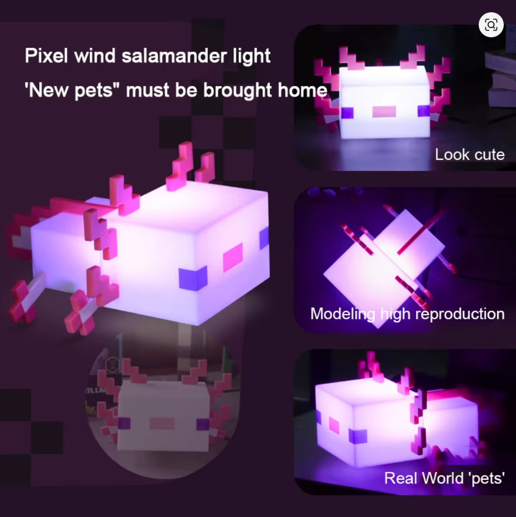 Minecraft Oxolot lamp